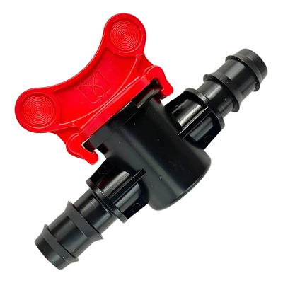 Llave Paso Sistema Riego Entrada - Salida 16mm 8pz | Meses sin interés