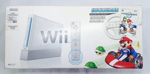 Nintendo Wii Edicion Mario Kart Completo En Caja Rtrmx Vj