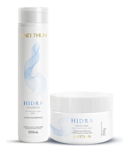 Kit Hidratação Aneethun Hidra Shampoo + Máscara + Brinde