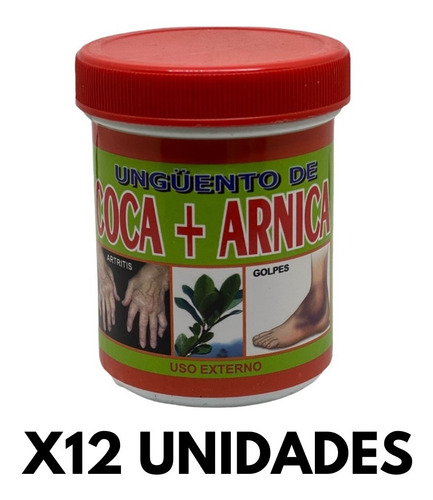 Crema Coca Arnica 12 Unidades