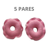 5 Pares Rosquinhas Amamentação Absorvente Lavável