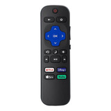 Control Compatible Con Sharp Roku Tv Mas Pilas