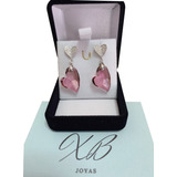 Joyas Aros Cristal Original Devoted Plata 925