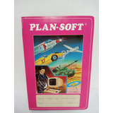 Jogo Fita K7 Console Msx Plan-soft Titanic 1 E 2 Completo 