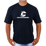 Camiseta Cannondale Ciclismo Casual Camisa Algodão