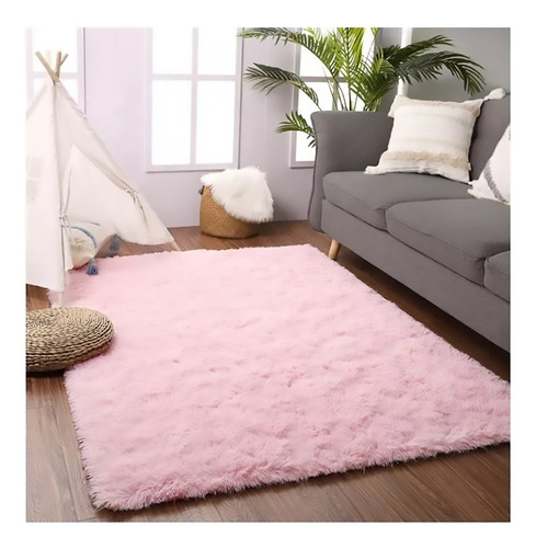 Tapete Peludo Sala Quarto 200x150 Infantil Menina Shaggy