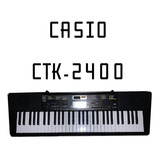 Teclado Casio Ctk2400 61 Teclas Midi Usb 