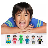 6 Figuras Ryan's World Juguete Muñecos Coleccionables Niños