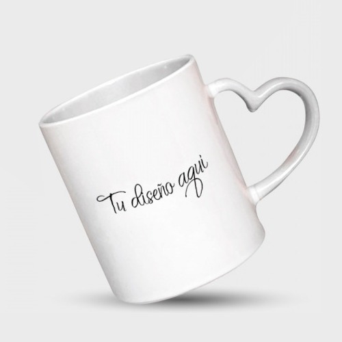 Taza Asa Corazon Personalizada - Logo - Foto - Frase