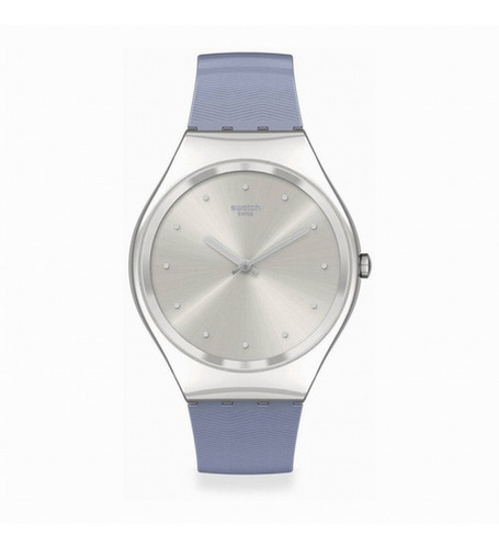 Reloj Swatch Skin Blue Moire Syxs134 Original Agente Oficial