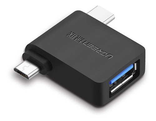 Ugreen Adaptador Otg Micro Usb + Usb-c A Usb 3.0 A