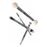 Set Brochas Silver Duo Marifer Cosmetics Profesionales