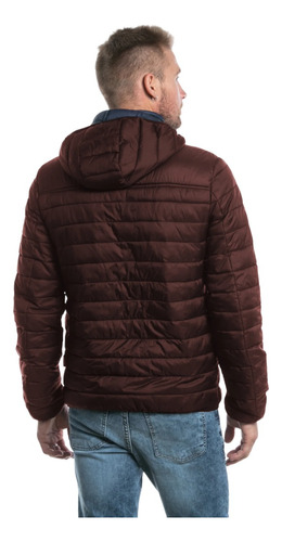 Campera Hombre Rusty Sattellite Jk Reversible C Capucha Pre