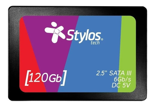 Disco Duro Solido Ssd Sata Pc Laptop 120gb Interno Stylos 