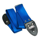 Romms Tro-203az Tahali Correa Guitarra Cinturon Azul Rey