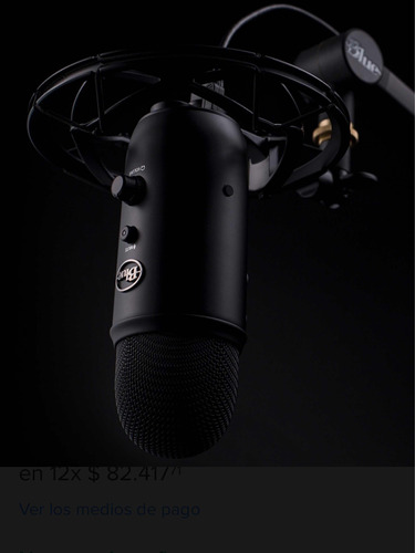 Blue Yeti Con Brazo