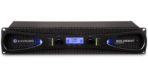 Amplificador De Potencia Crown Xls 2002 Audio 1200w X2 Ch