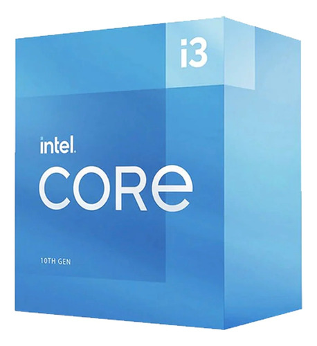 Intel Procesador Core I3-10105f, S-1200, 3.70ghz, 4 Nucleos 