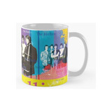 Taza Retrato Retro Nostálgico De La Banda De Pop Inglesa De 