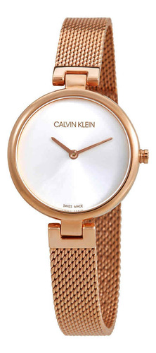 Reloj Calvin Klein K8g23626 Oro Rosa Mujer Adultos.