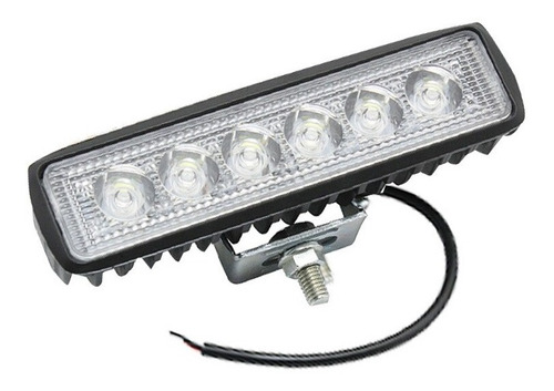 Faro Auxiliar 6 Led Spot Moto Camioneta Auto Cuatri Camión