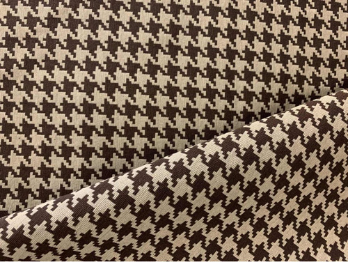 Tecido Jacquard Pied Poule Manta Sofá Poltrona 1,00 X 1,40m 