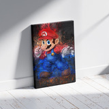 Cuadro - Poster Mario Bros 60 X 40