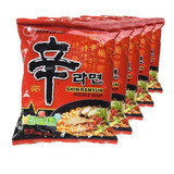 5x Lamen Coreano Apimentado Shin Ramyun 100g Nong Shin