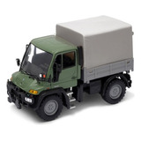 Welly Mercedes Benz Unimog U400 Verde Militar Camion