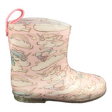 Botas De Lluvia Para Niña Impermeable 8215 Hule 14 Al 17