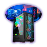 Gabinete Levelup Gamer Atx 1 Cooler Tras 3 Cooler P/pc Cuota