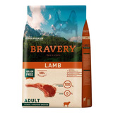 Alimento Bravery Adult Dog Large/medium Adulto Cordero 12kg