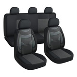 Kit Funda Cubre Asiento Cuero Completo Auto Premium Luxury