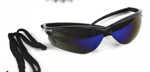 (pack 12pz)lentes Nemesis Original Jackson Azul Espejo 14481