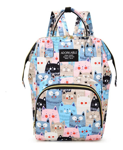 Mochila Bolso Escolar Maternal Impermeable Diseños Eleccion