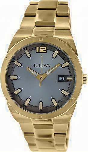 Relógio Bulova 97b137 Dress Orig Gold 
