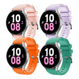 Correas Para Sumsung Galaxy Watch 5 Pro 4 3 20mm 22mm 4 Pzs.