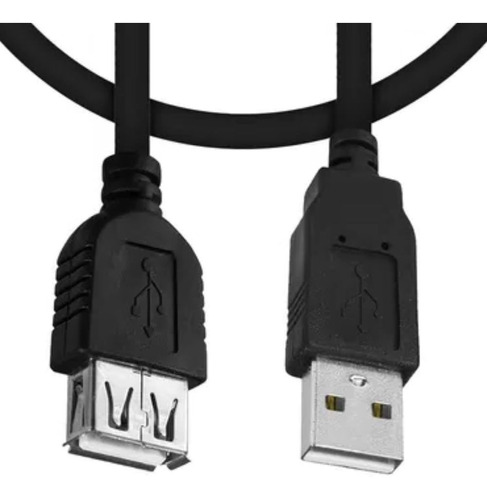 5 Und Cabo Usb Extensor 2.0 Macho X Fêmea Adaptador 3 Metros