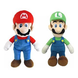 Peluches Mario Bros + Luigi 25 Cms Super Mario Regalo Kawai