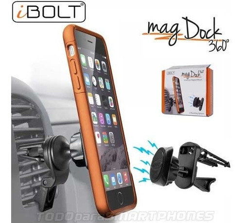 Soporte Ibolt Mag Dock Universal Magnetico Y Ventila De Auto