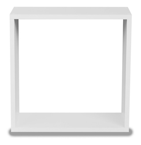 Nicho Quadrado Coleções Mdf 40x40x20 Mdf Branco