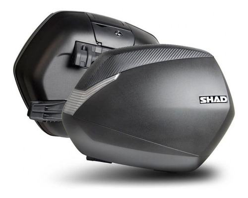 Juego Baules Shad Laterales Sh36 Carbono