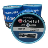 Estaño 60/40 .7 1 2mm Eximetal Bobina 1kg Soldar Smd Carrete