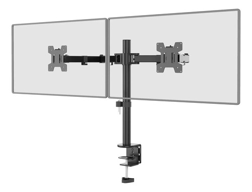 Soporte Monitor Doble Brazo Elevador Horizontal Escritorio Base Doble Monitor Qatarshop Soporte Monitor Doble Escritorio Brazo Elevador Brazo Monitor Soporte Doble Para Escritorio Base Doble Monitor