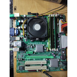 Tarjeta Madre Biostar Geforce 6100 Am2  Con Pro Y Disipador