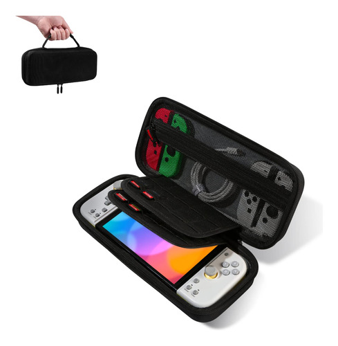 Funda De Viaje Rígida Compatible Con Hori Split Pad Compac.