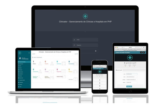 Script Php Sistema Consultorios Clinicas Hospital Medicos