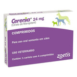 Cerenia 24 Mg - 1 Caixas Com 4 Comprimidos 