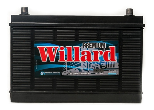 Bateria Willard Ub920 12x110 Calcio Plata