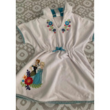 Salida De Baño Talle 3  Niñas Frozen Disney Original Usado